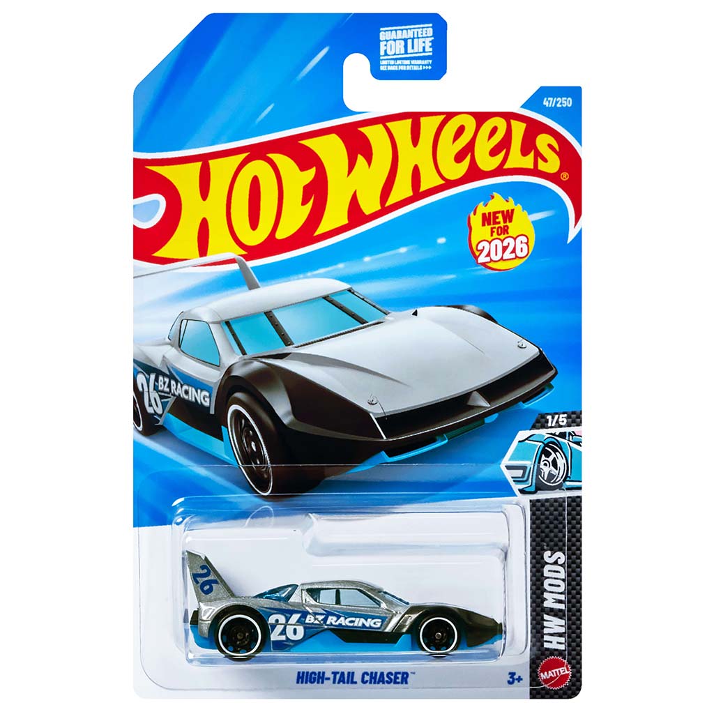 Hot Wheels: High-Tail Chaser kisautó 1/64 - Mattel kép 1