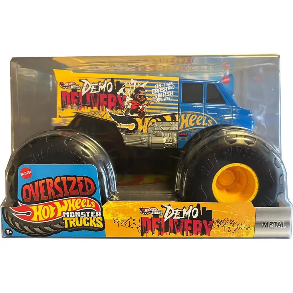 Hot Wheels: Demo Delivery Monster Trucks 1/24 - Mattel kép 1