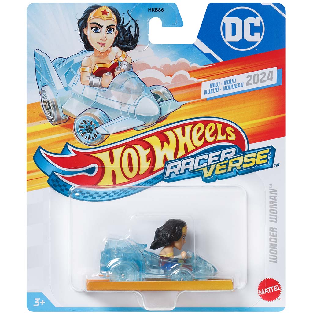 Hot Wheels: RacerVerse Wonder Woman kisautó 1/64 – Mattel kép 1