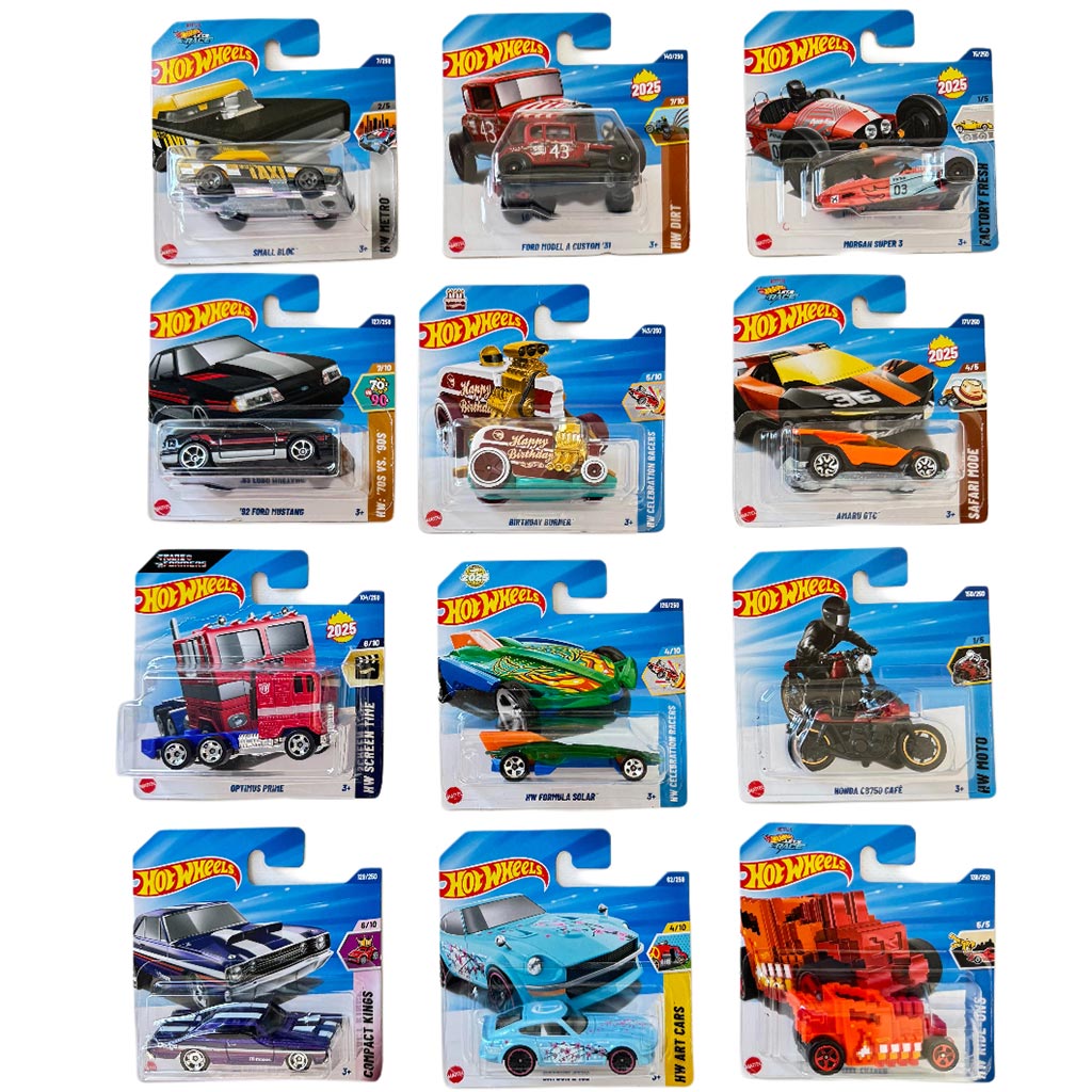 Hot Wheels Blister-Autosortiment