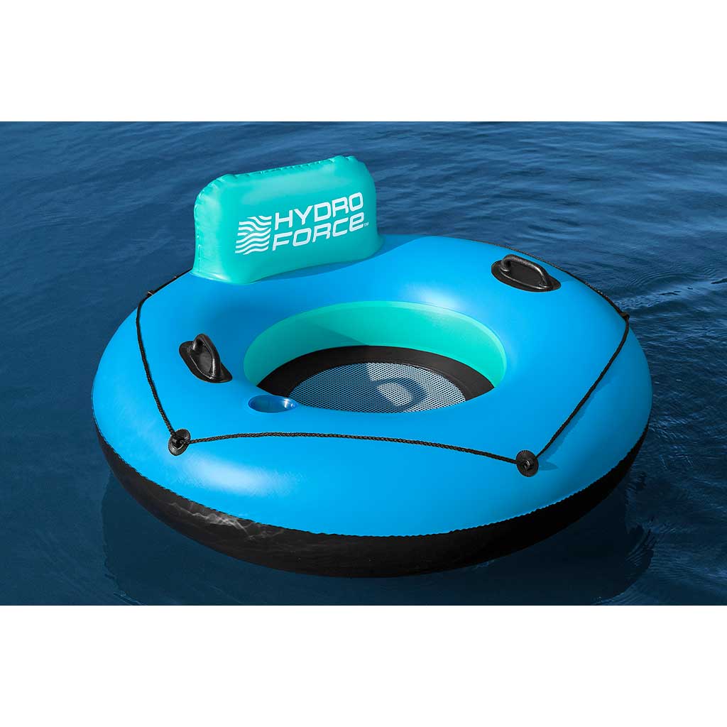 Bestway: Hydro Force® White Cap Rider™ úszógumi háttámlával 106x45cm kép 3