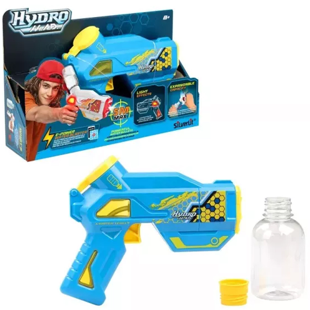 Silverlit: Hydro M.A.D Mini elektrische Wasserpistole - Blau kép 2