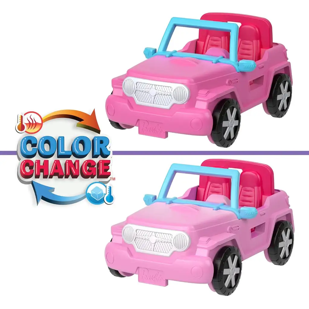 Barbie: Mini BarbieLand Fahrzeuge - Traum-Geländewagen-Set - Mattel kép 2