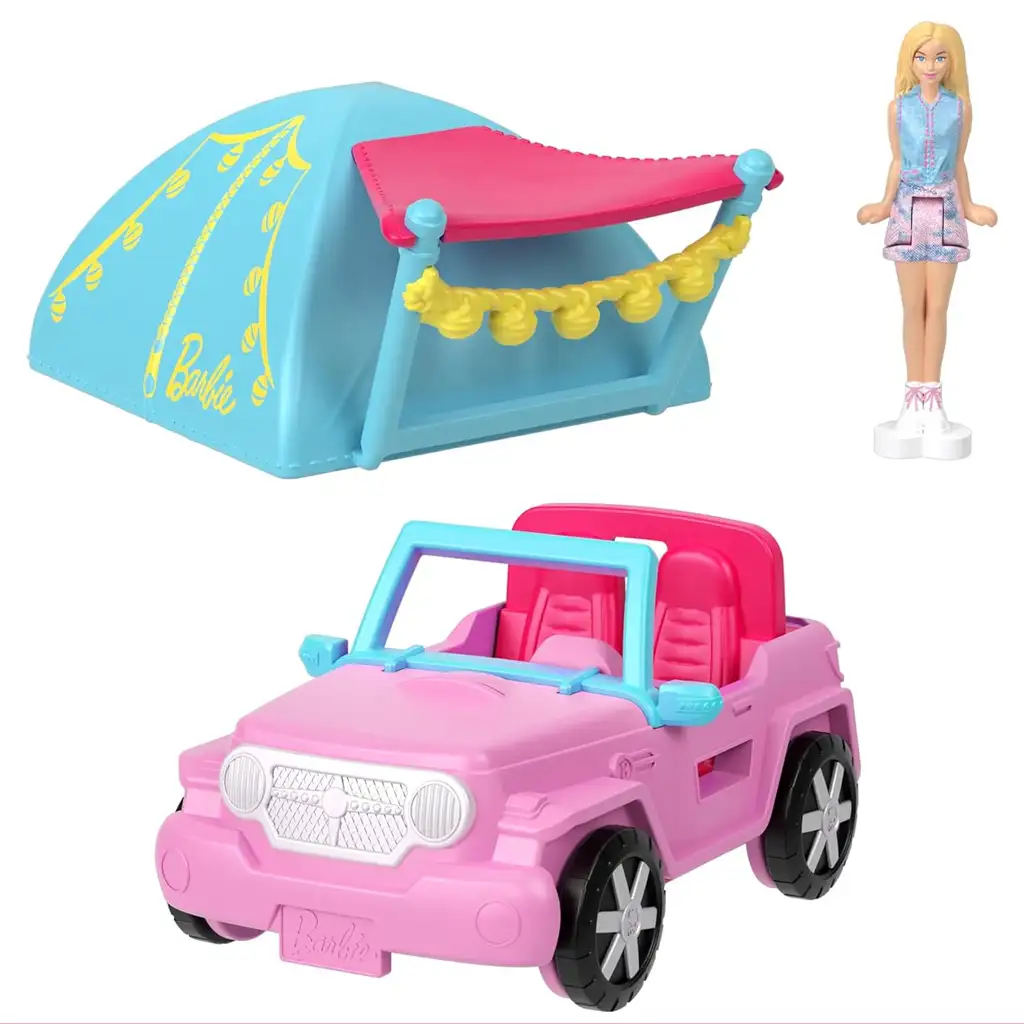 Barbie: Mini BarbieLand Fahrzeuge - Traum-Geländewagen-Set - Mattel kép 3