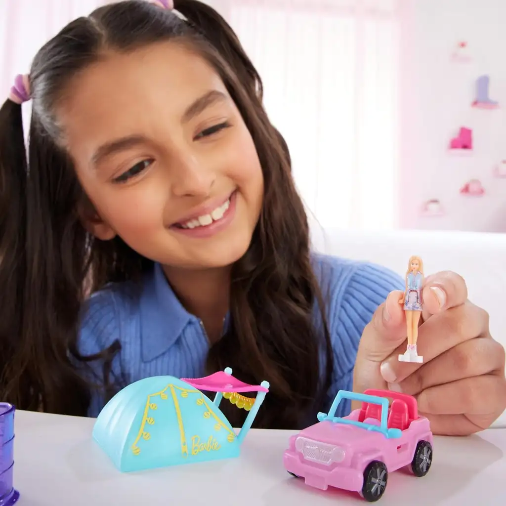 Barbie: Mini BarbieLand Fahrzeuge - Traum-Geländewagen-Set - Mattel kép 4