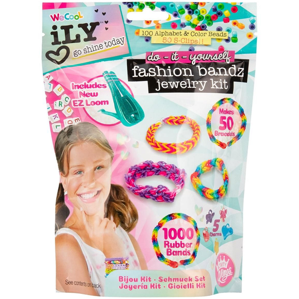 iLY Gummiband-Armband Bastelset im Beutel