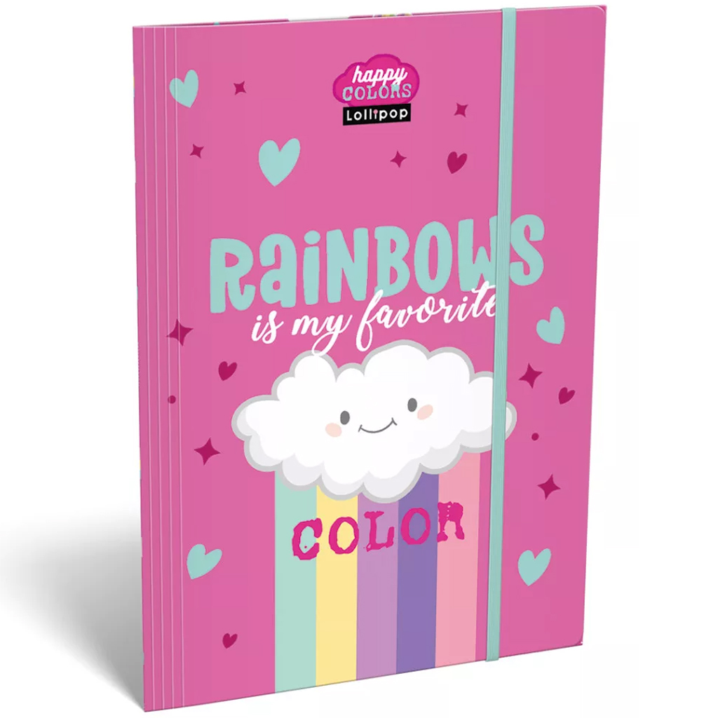 ICO: Lizzysuli Lollipop Rainbow gumis mappa A/4 kép 1