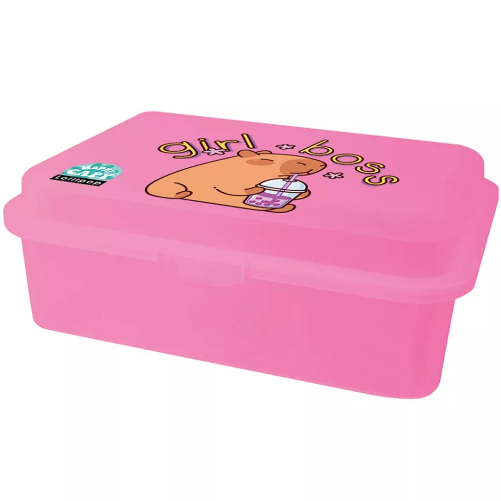 ICO: Lizzysuli Lollipop Capybara mintás uzsonnás Doboz 18x13x7 cm kép 1
