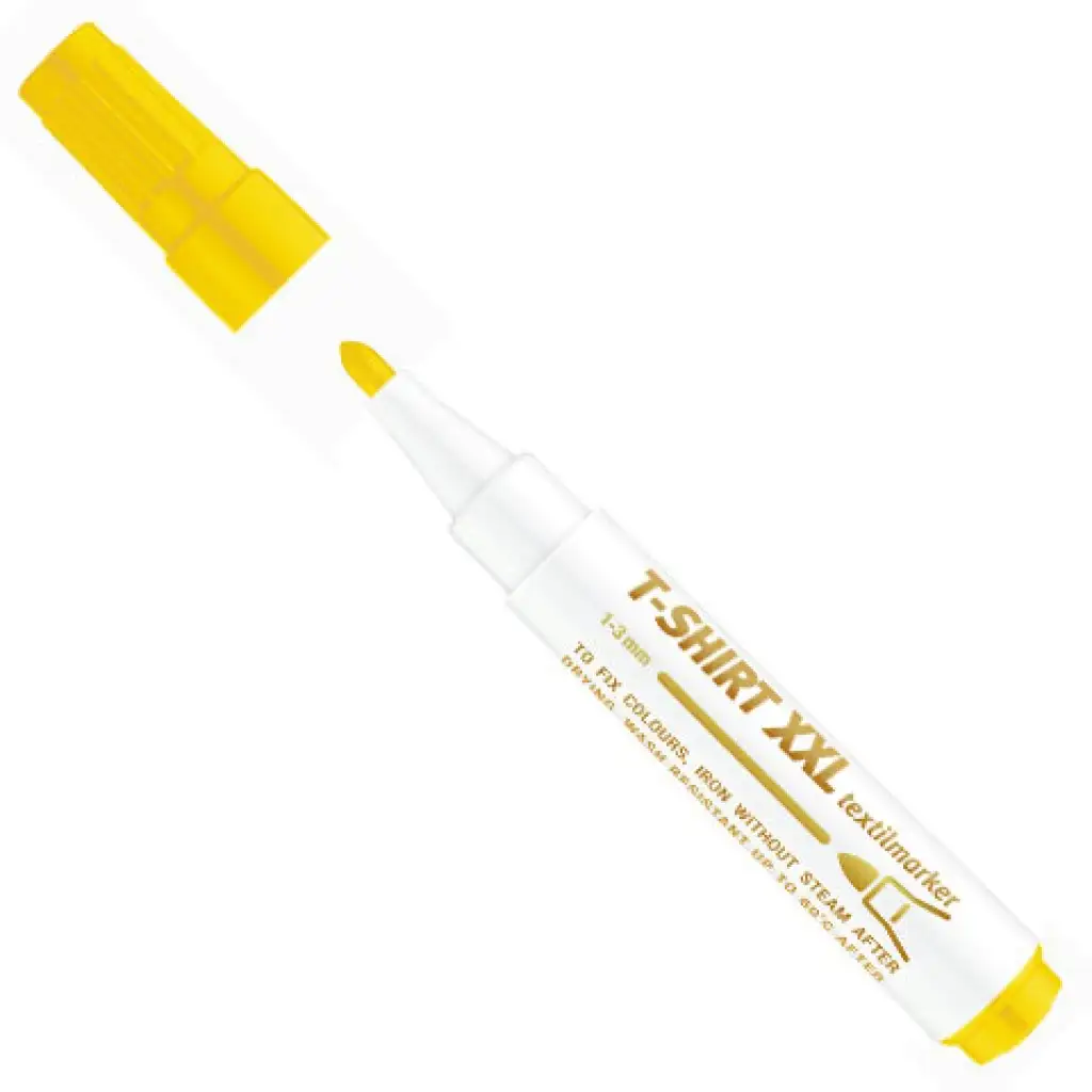 Ico: XXL Textilmarker in fluoreszierendem Gelb