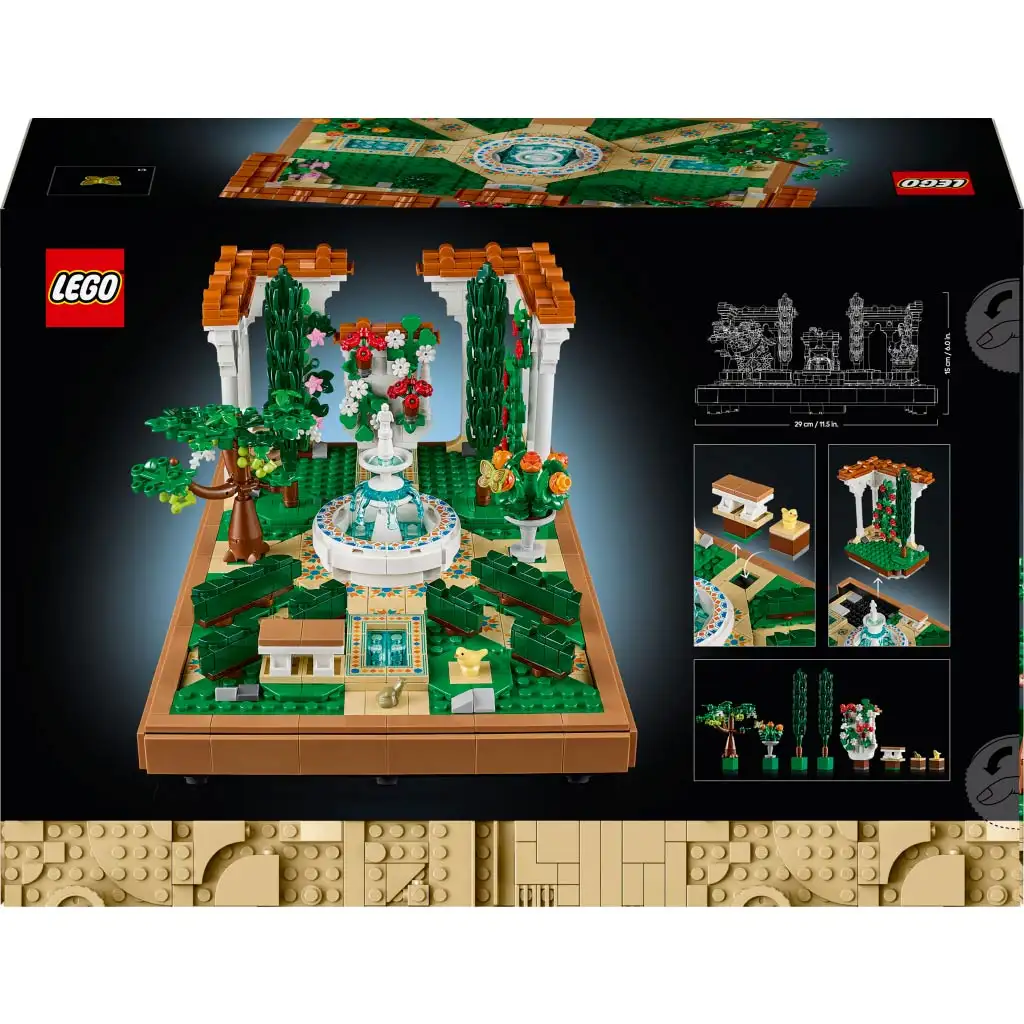 LEGO® Icons: Garten mit Springbrunnen (10359) kép 2