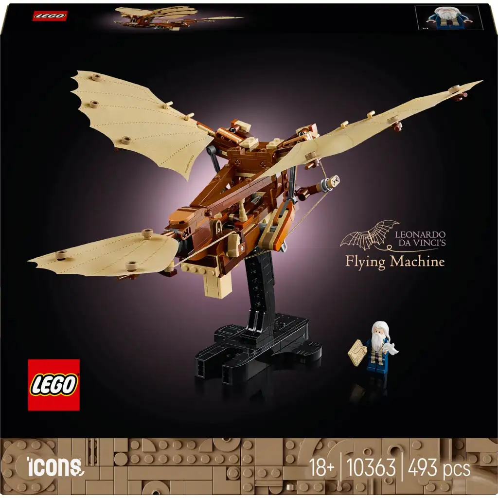 LEGO® Icons: Leonardo da Vinci repülő szerkezete (10363) kép 1
