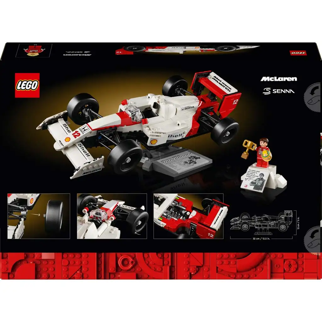 LEGO® Icons: McLaren MP4/4 und Ayrton Senna (10330) kép 2