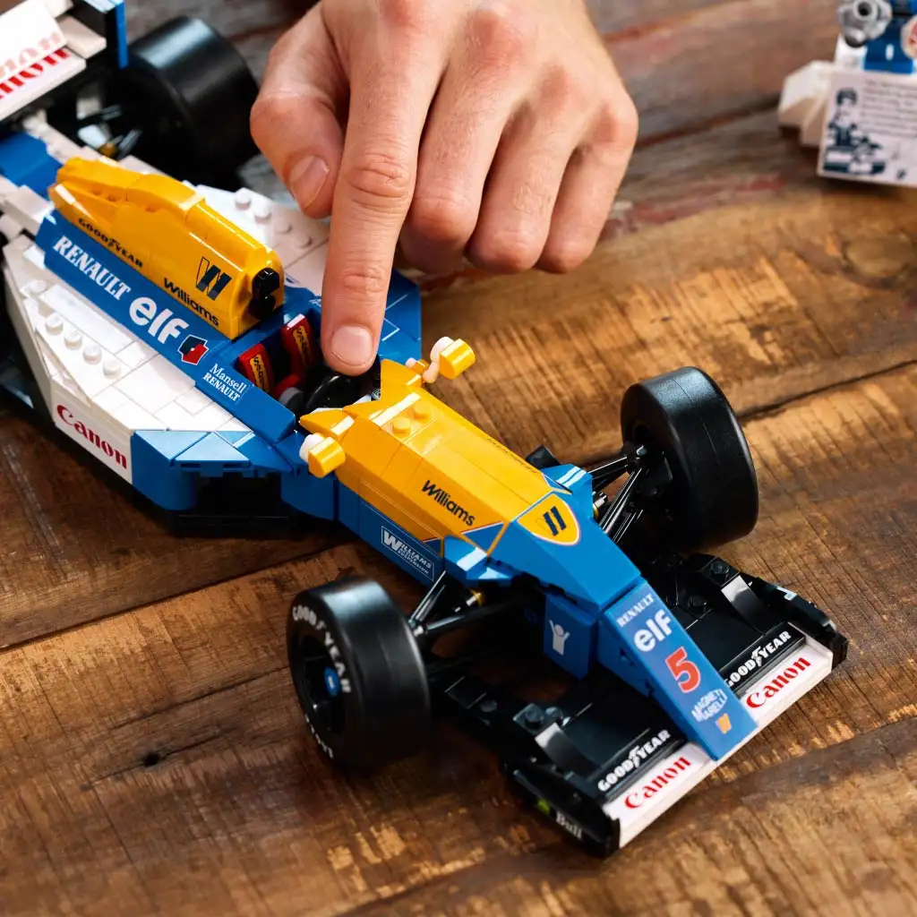 LEGO® Icons: Williams Racing FW14B und Nigel Mansell (10353) kép 5