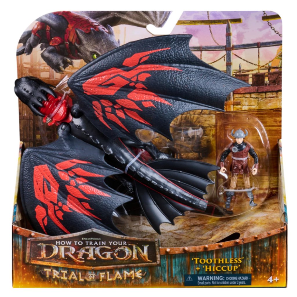 Drachenzähmen leicht gemacht: Ohnezahn und Wikinger-Figuren-Set - Spin Master