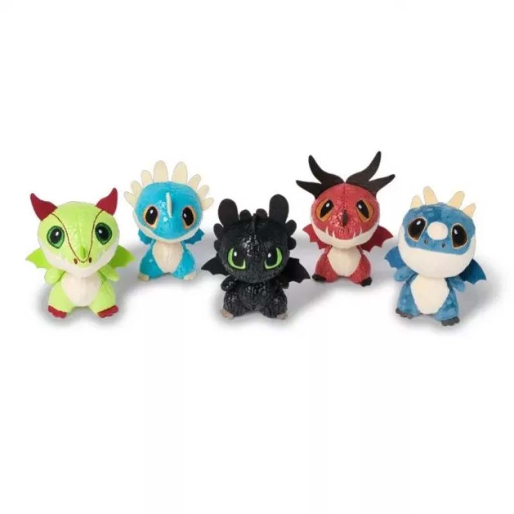 Drachenzähmen leicht gemacht: Sammelbare Mini-Plüschfiguren – Spin Master kép 2