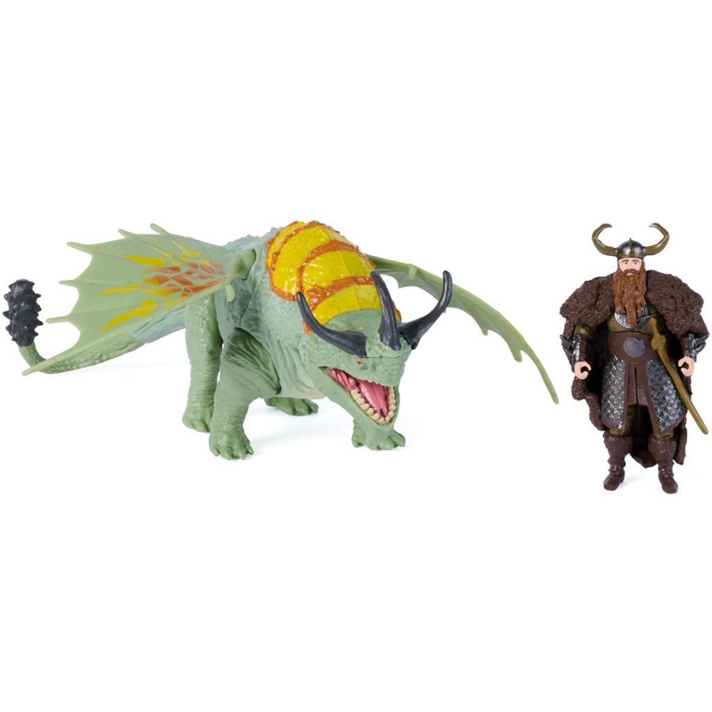 Drachenzähmen leicht gemacht: Pummeliger Drache und Blechgesicht Figuren-Set - Spin Master kép 2