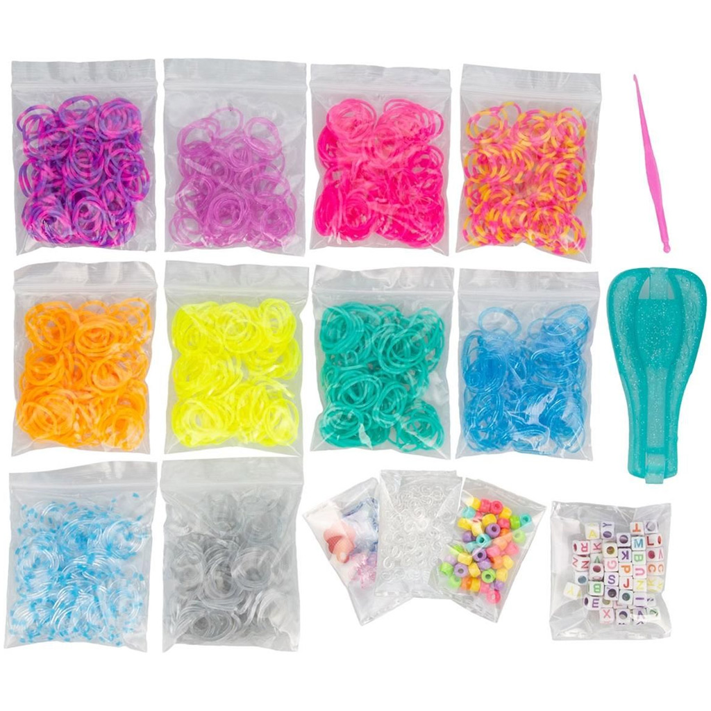 iLY Gummiband-Armband Bastelset im Beutel kép 3