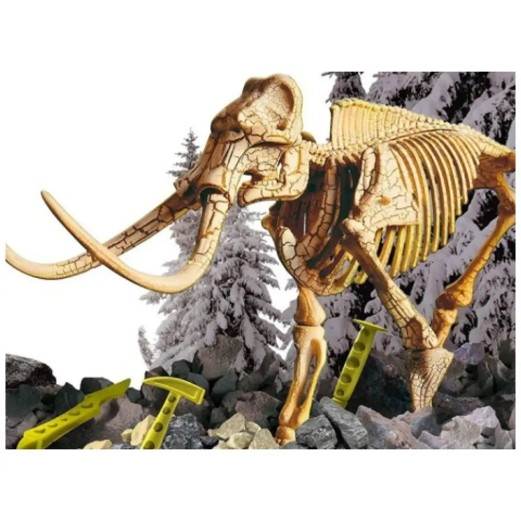 Ich bin ein Genie: Mammut-Archäologieset mit Werkzeugen kép 2