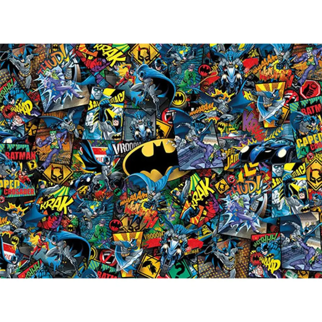 Batman unmögliche Puzzle 1000 Teile - Clementoni kép 2