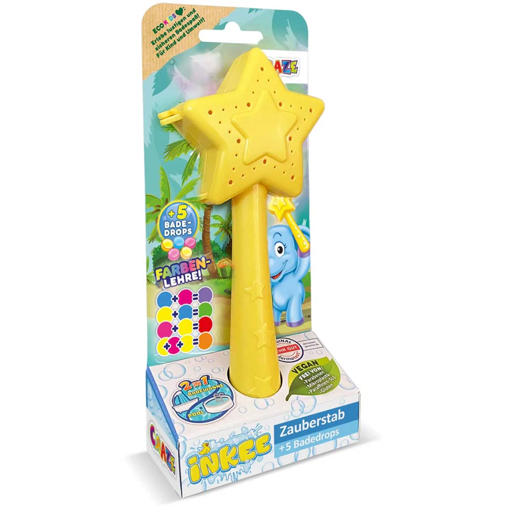 Craze Inkee: Badestab mit 5 veganen Tabletten, verschiedene Sorten, 1 Stück