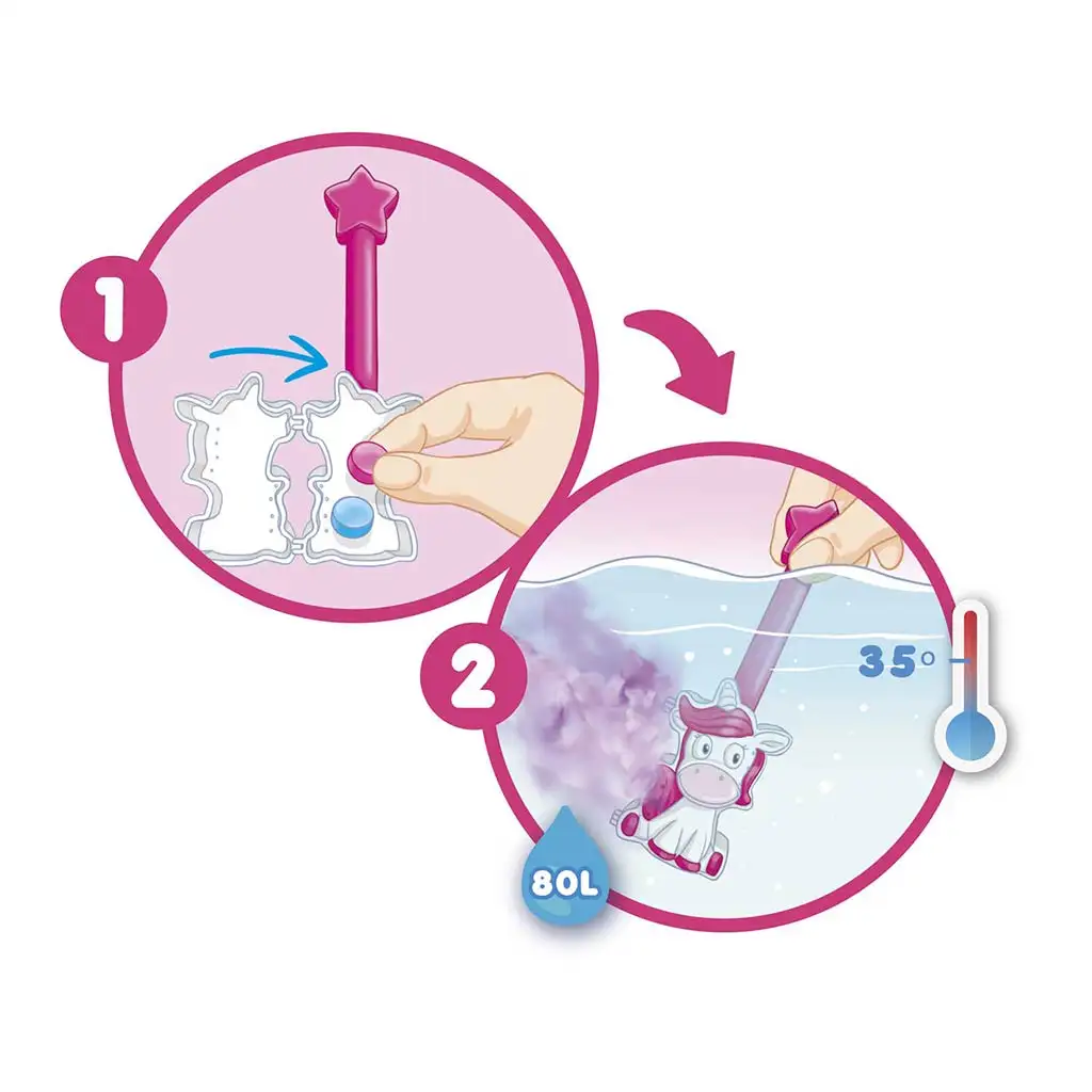 Craze Inkee: Vegane Bade-Tabletten-Packung mit Einhorn kép 2