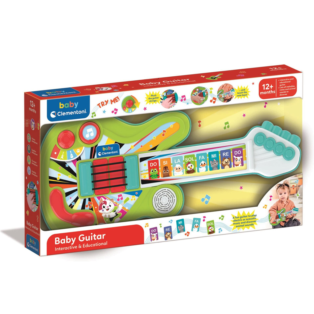 Interaktive Tiergitarre - Clementoni Baby