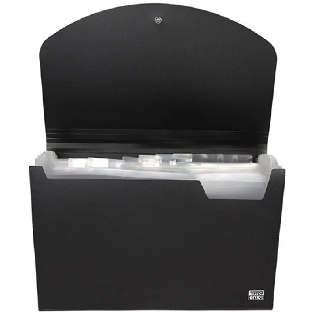 Spirit: Dokumentenmappe A4 12 Fächer schwarz kép 2