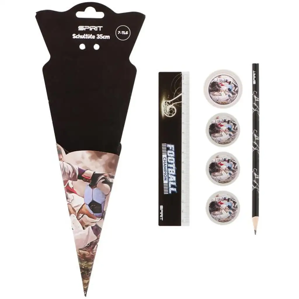 Spirit: 6-teiliges Fußball-Schreibset