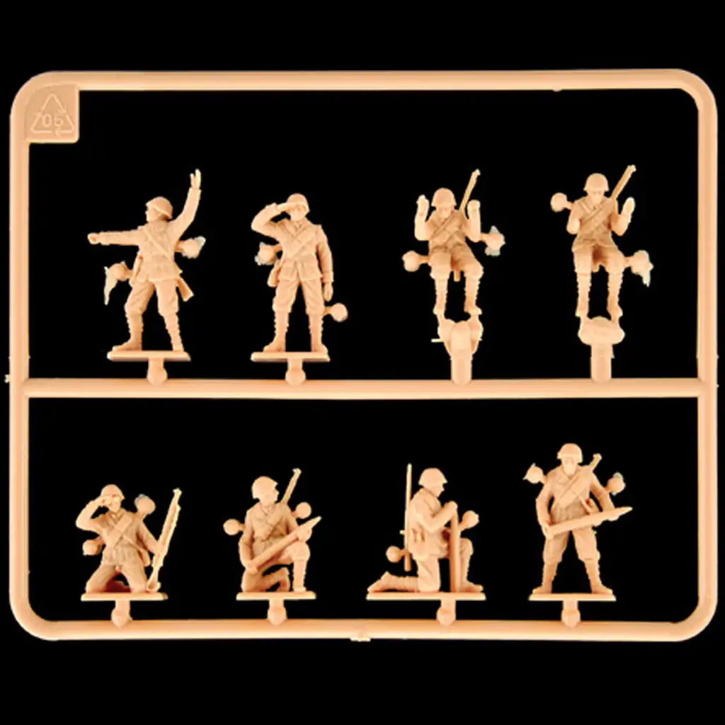 Italeri 1/72 Autocannone 3RO Flugabwehrkanone mit 8 Figuren Modellbausatz kép 6