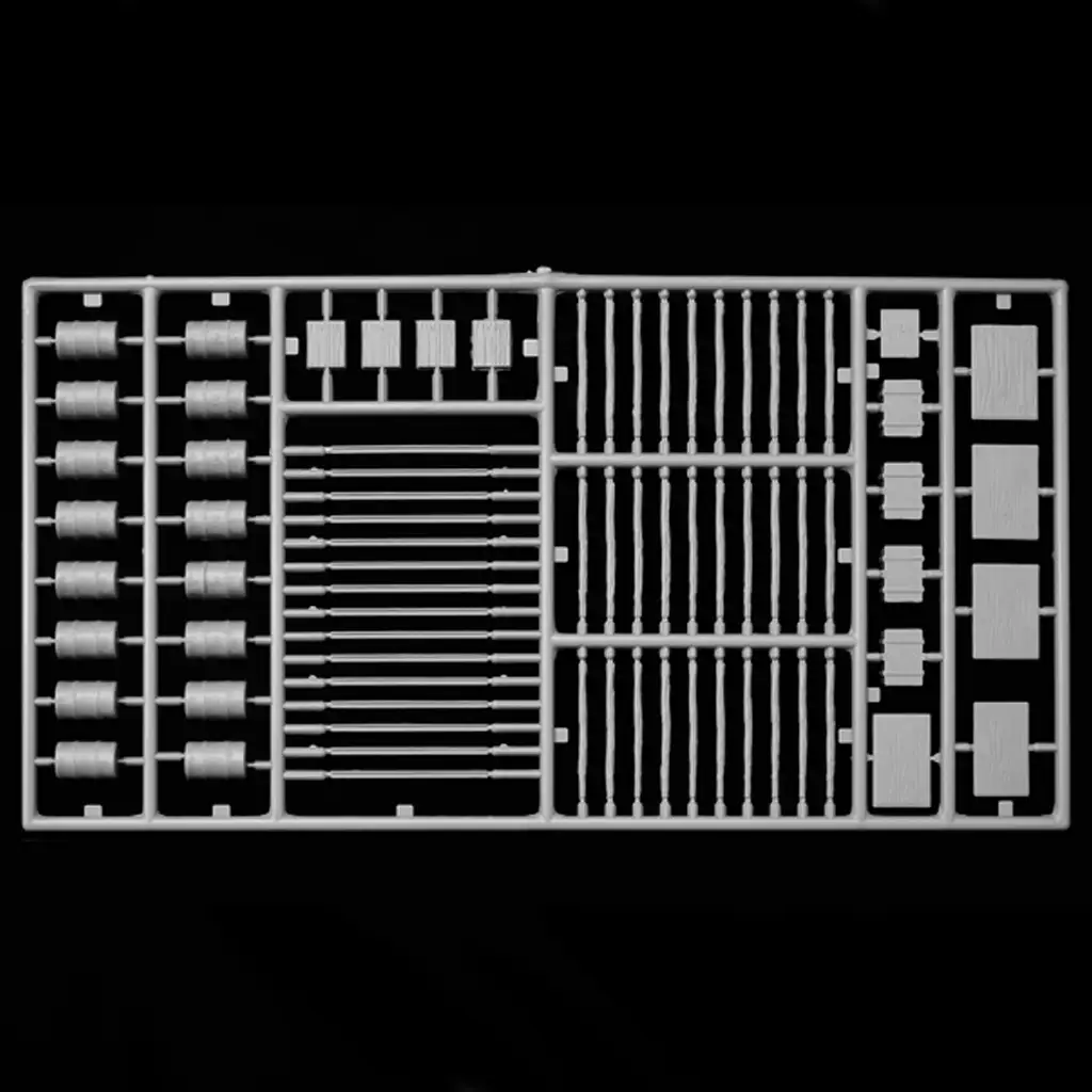 Italeri 1/72 Bunker und Geländeteile Diorama-Set kép 3