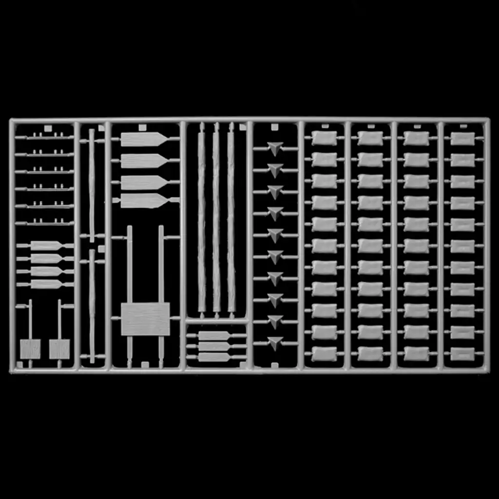 Italeri 1/72 Bunker und Geländeteile Diorama-Set kép 4