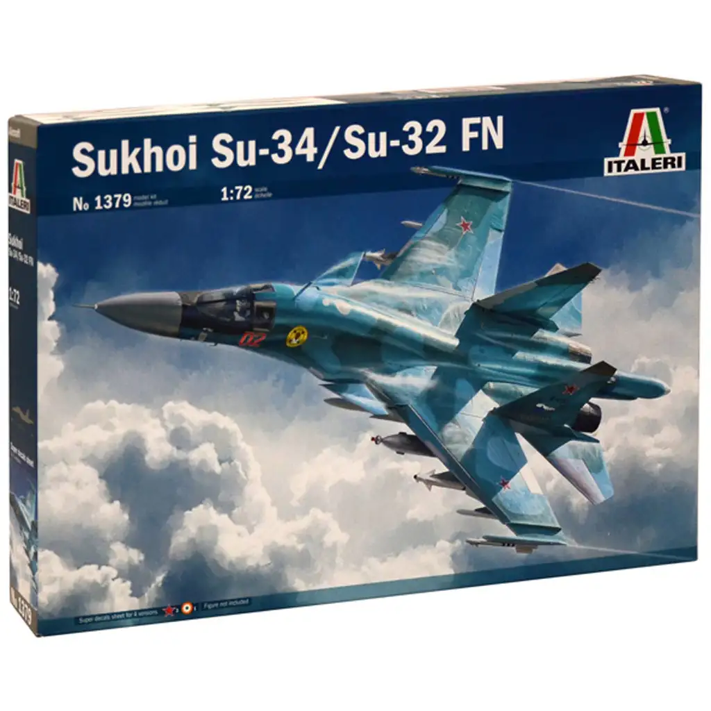 Italeri 1/72 Sukhoi Su-34/Su-32 FN Jagdbomber Modellbausatz