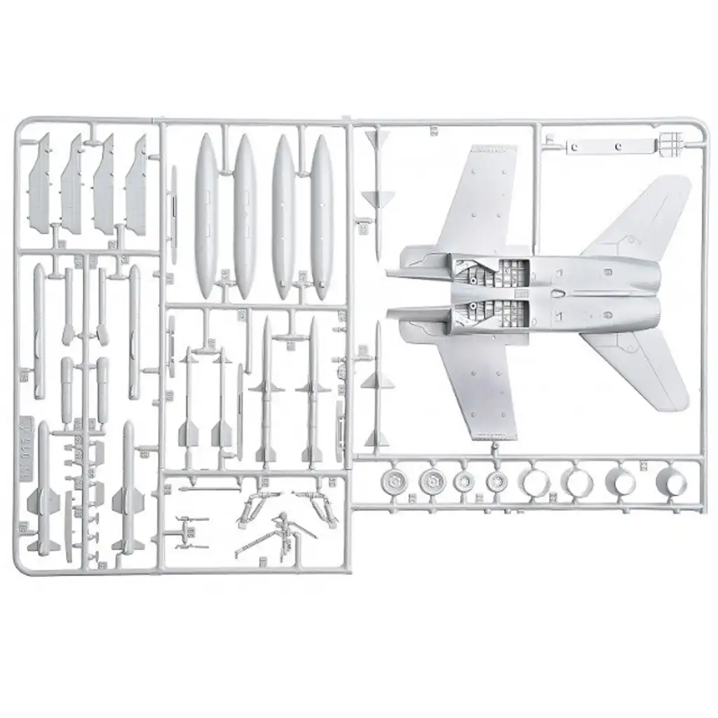 Italeri 1/72 F/A-18 Hornet Jagdflugzeugmodell kép 3