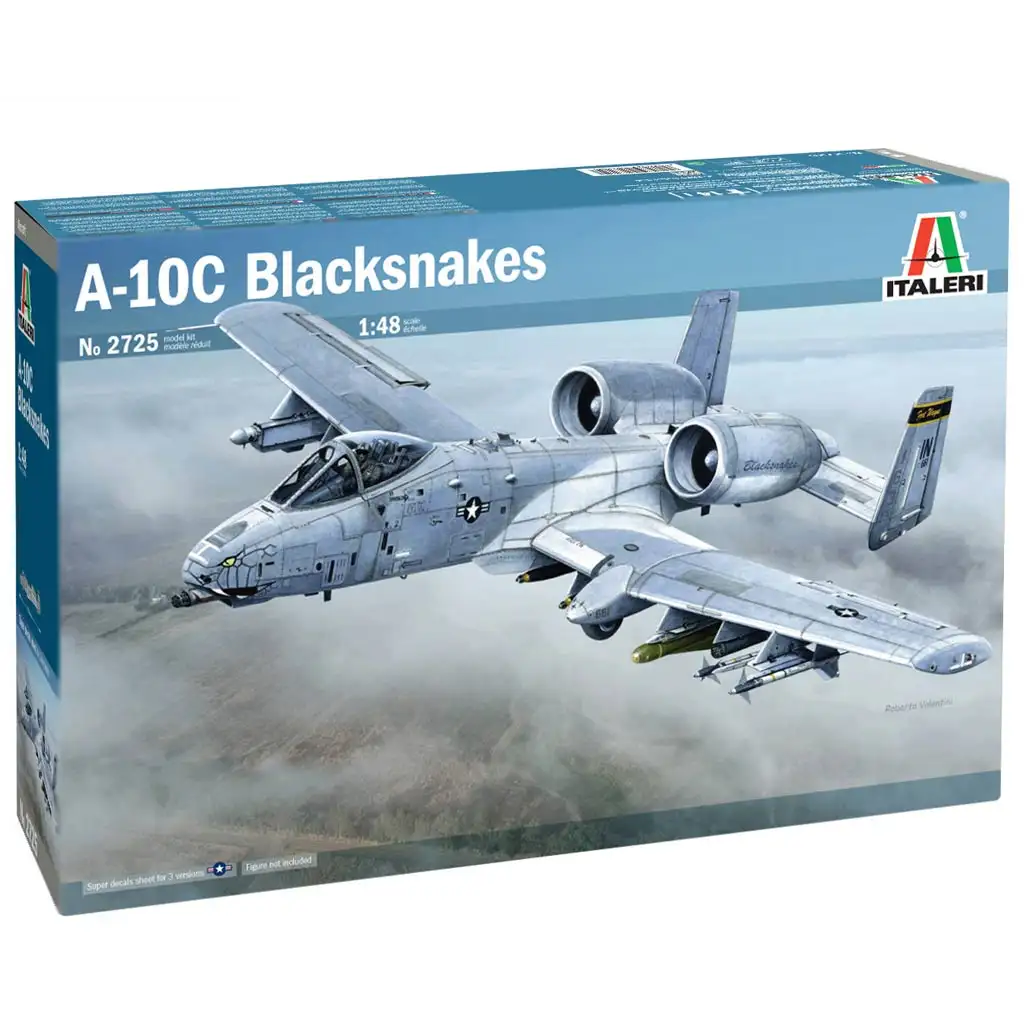 Italeri 1/48 A-10C Blacksnakes repülőgép makett kép 1