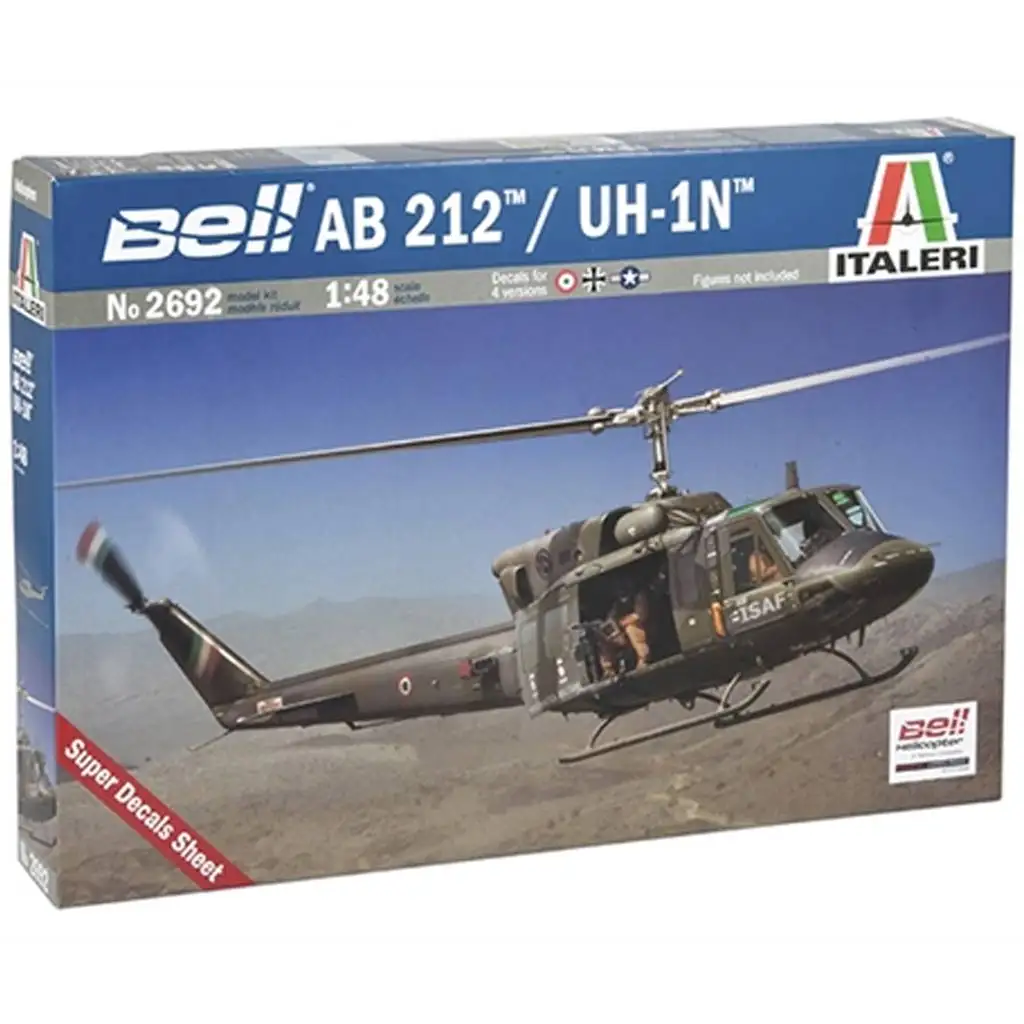 Italeri 1/48 AB 212 / UH-1N helikopter makett kép 1