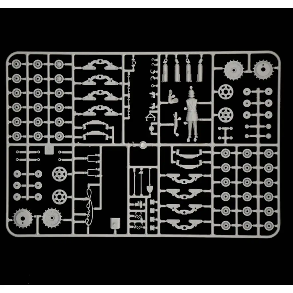 Italeri 1/35 Carro Armato M14/41 I Serie Panzer Modellbausatz kép 5