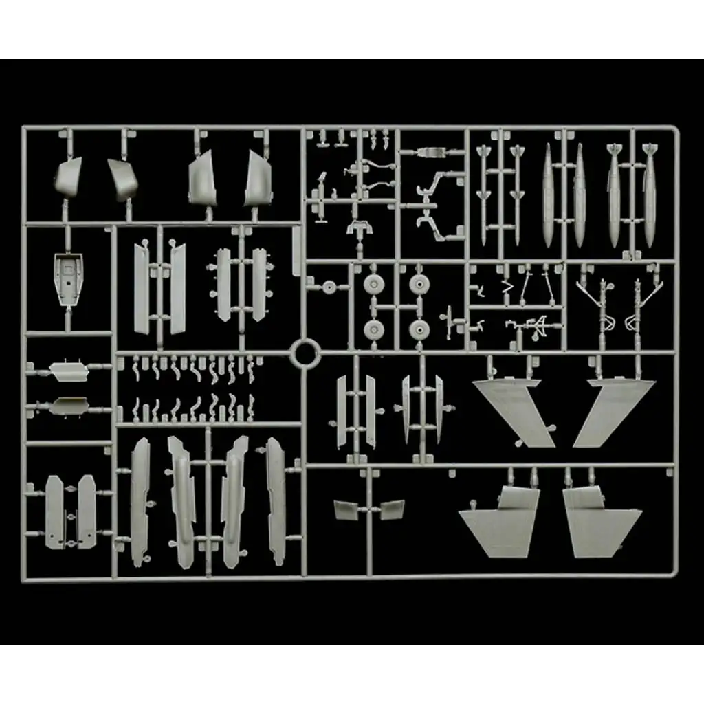 Italeri 1/72 F-35A Lightning II Jagdflugzeugmodell kép 4