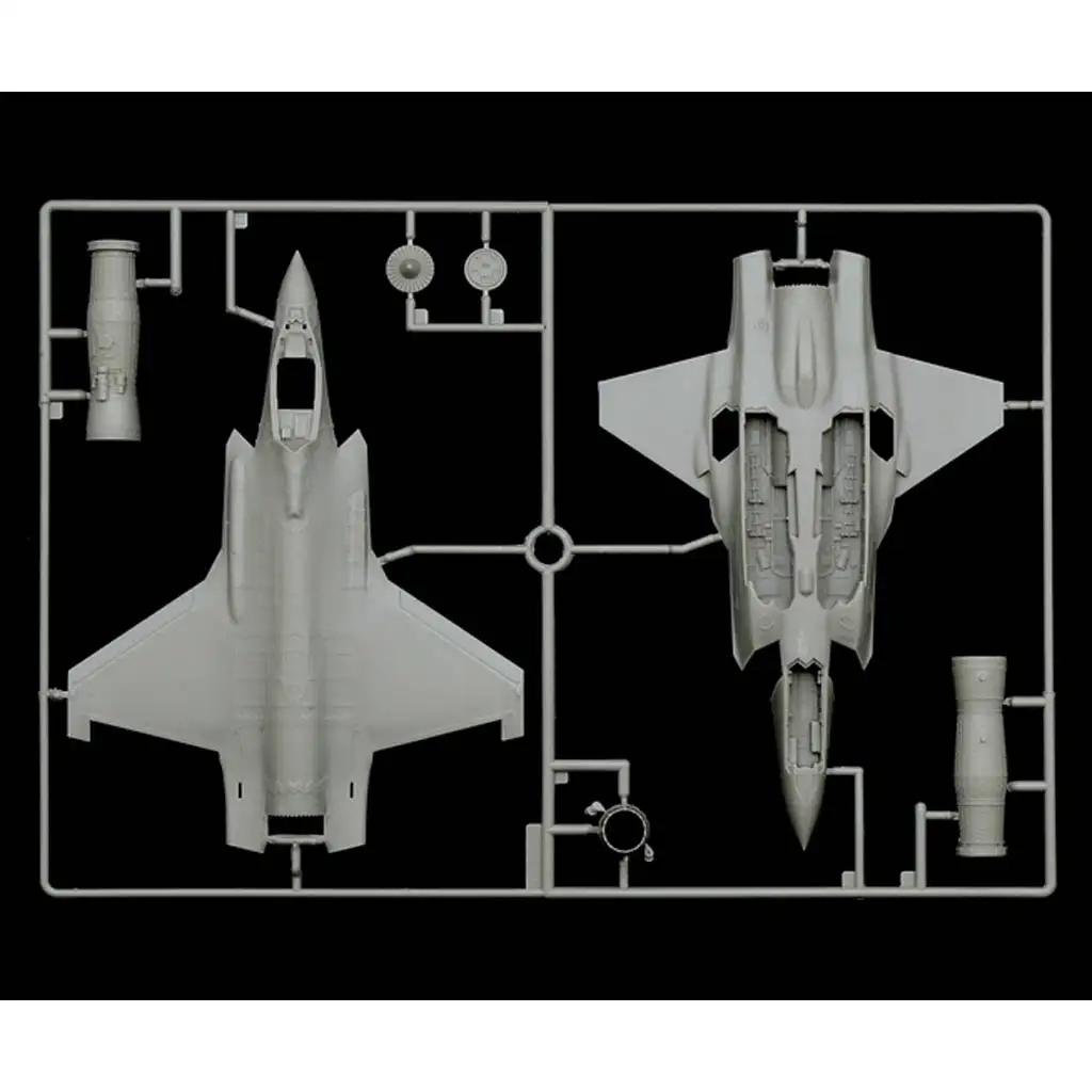 Italeri 1/72 F-35A Lightning II Jagdflugzeugmodell kép 5