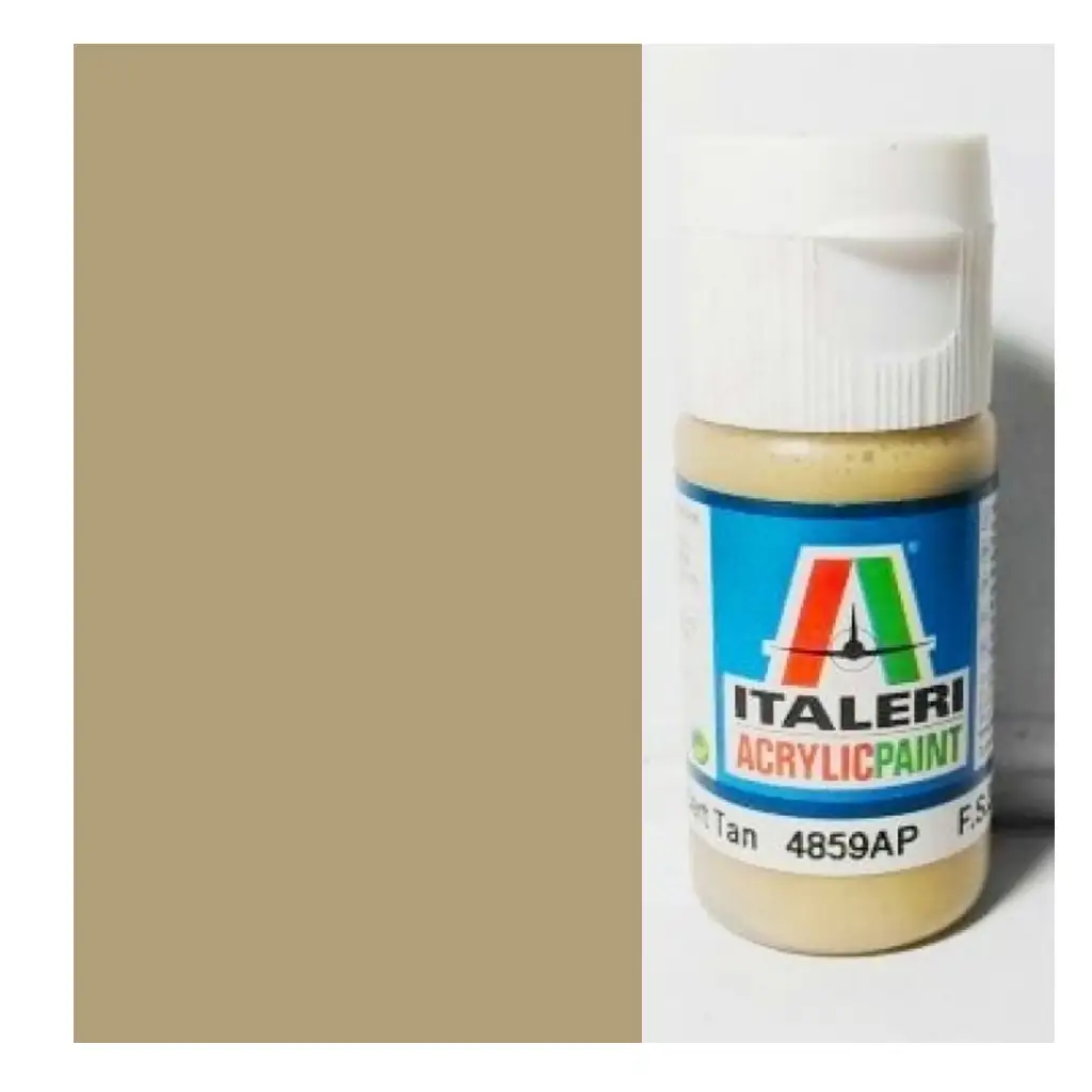 Italeri Flat Desert Tan (4859AP) - Matt sivatagi homok makett festék 20ml kép 1