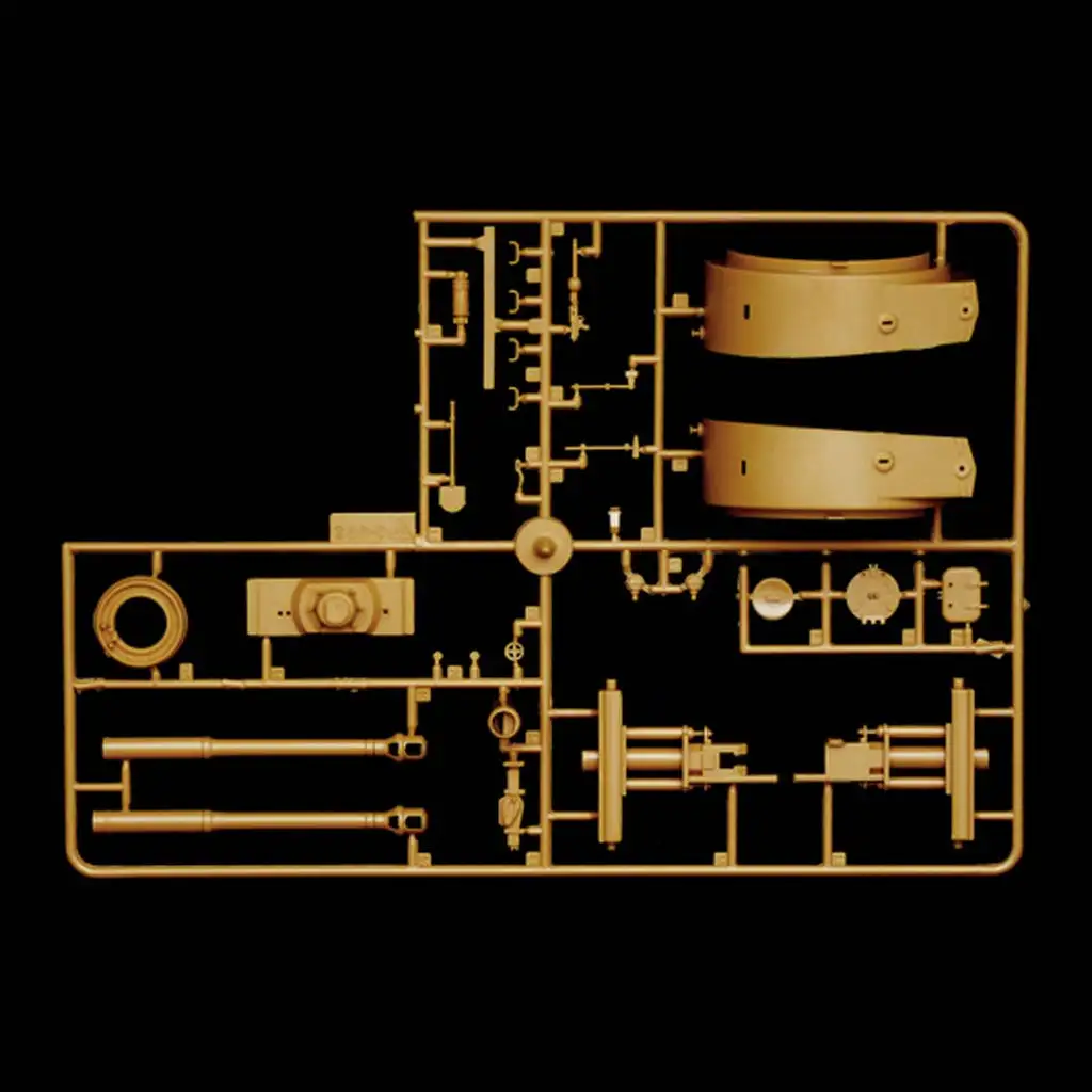 Italeri: 1/35 Pz.Kpfw. VI Tiger Panzer Modellbausatz kép 5
