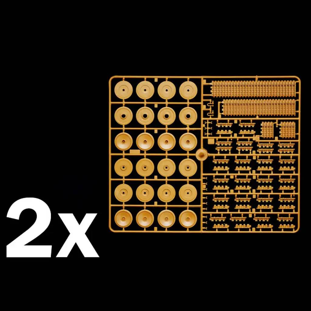 Italeri: 1/35 Pz.Kpfw. VI Tiger Panzer Modellbausatz kép 6