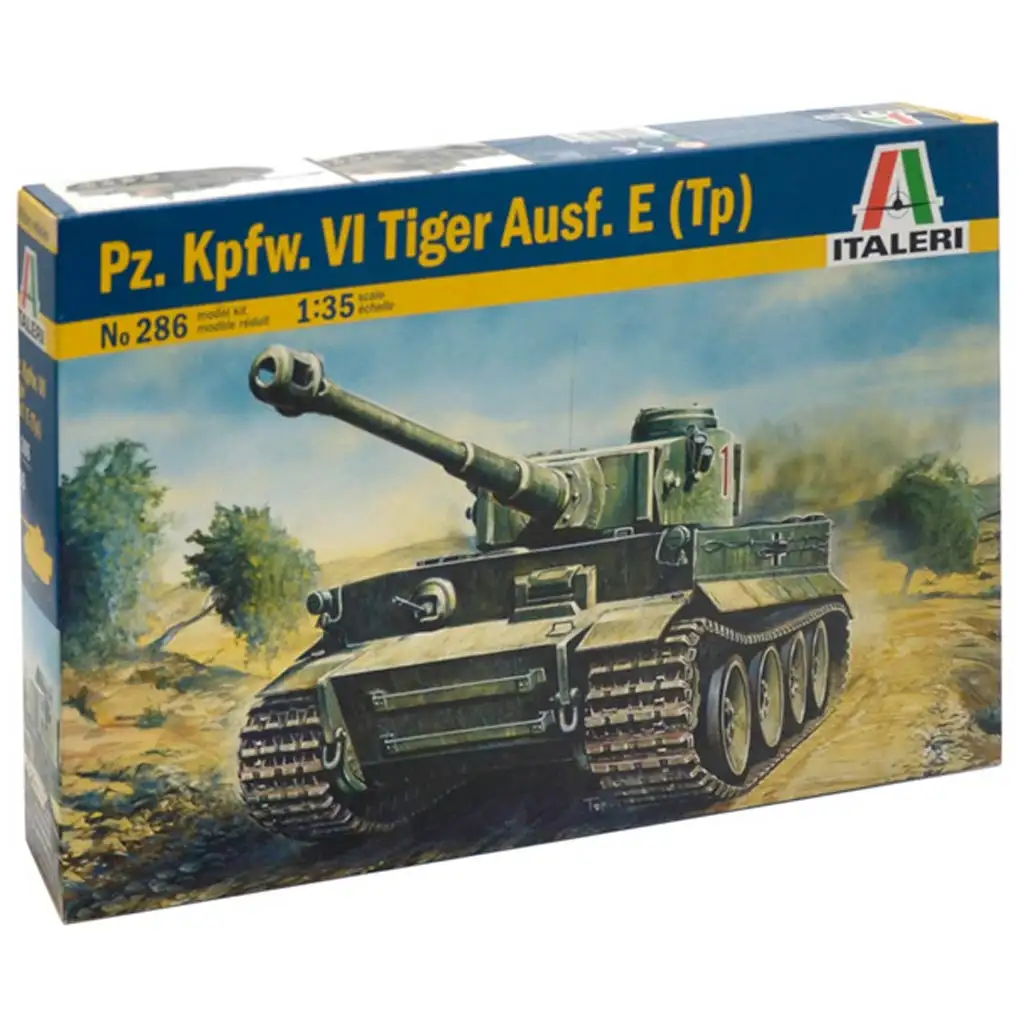 Italeri: 1/35 Pz.Kpfw. VI Tiger Panzer Modellbausatz
