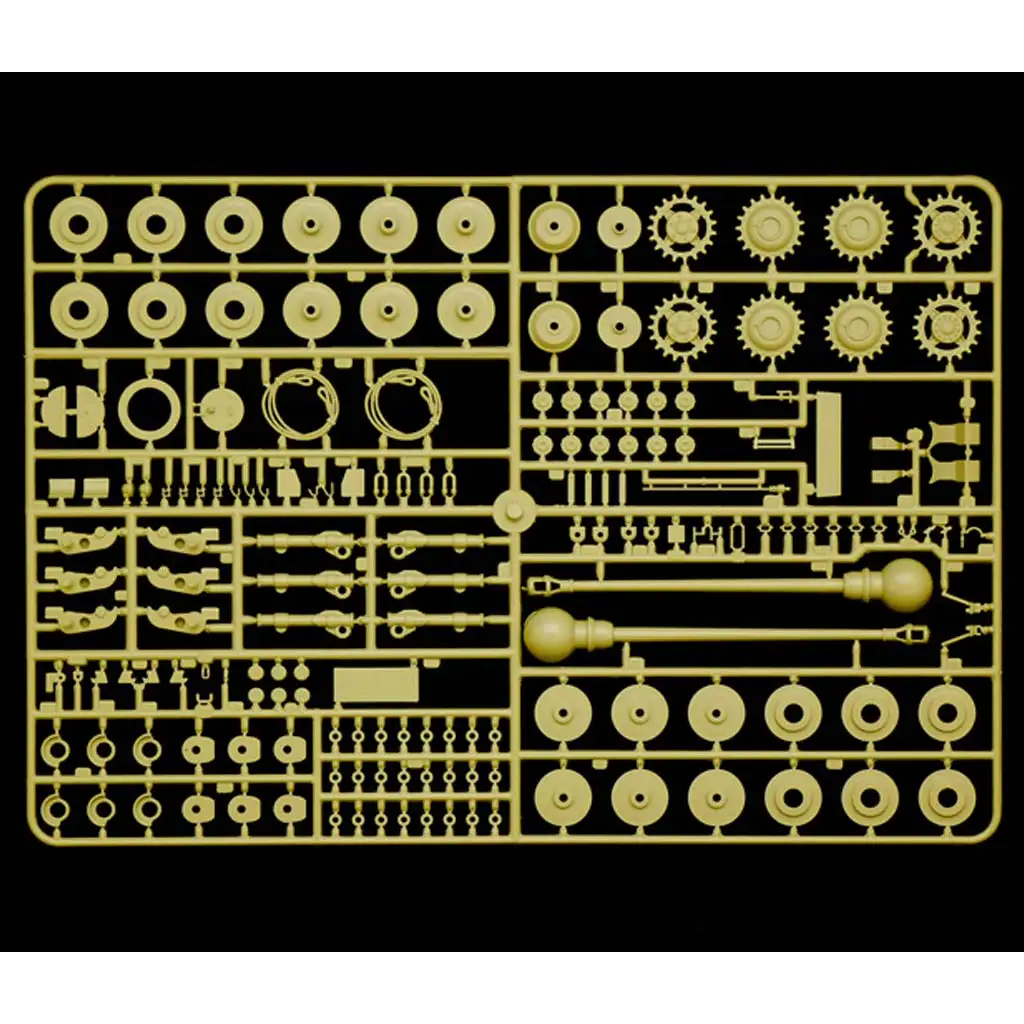 Italeri: 1/35 Sd.Kfz. 184 Elefant Jagdpanzer Modellbausatz kép 4