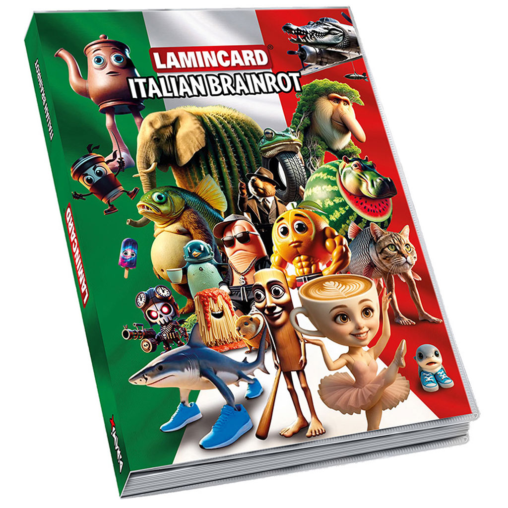 Italian Brainrot Lamincard Sammelalbum