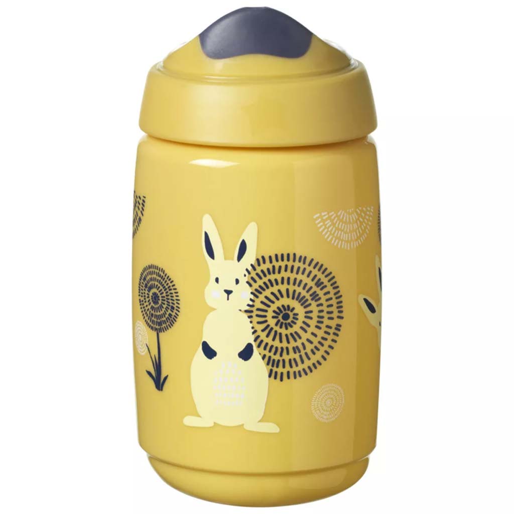 Tommee Tippee: Superstar Trinkbecher mit Häschen-Motiv, gelb, 390 ml (ab 12 Monaten) kép 2