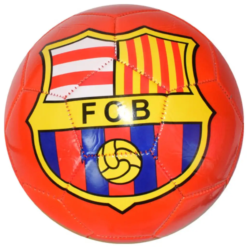 Kunstleder-Fußball mit buntem Kreuzmuster, 23 cm kép 6