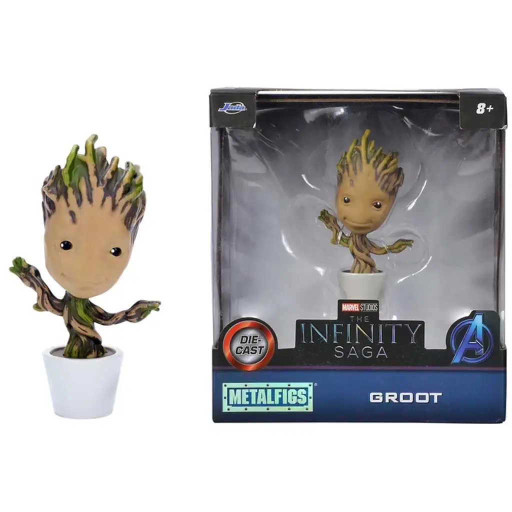 Marvel: Groot prémium fém akciófigura 10cm - Jada Toys kép 1