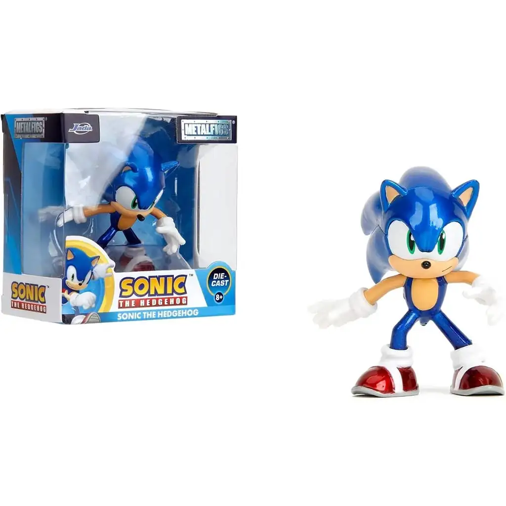 Sonic: Blitzlauf – 6,3 cm große Metallfigur - Jada Toys kép 3