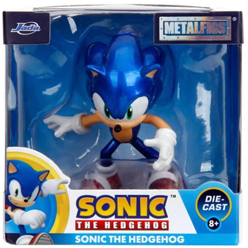 Sonic: Blitzlauf – 6,3 cm große Metallfigur - Jada Toys