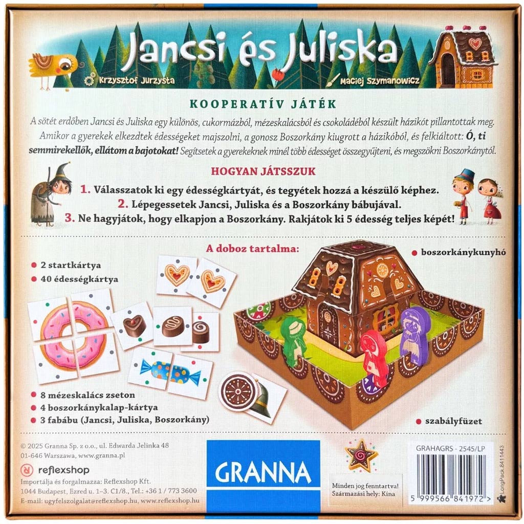 Jancsi és Juliska társasjáték kép 2